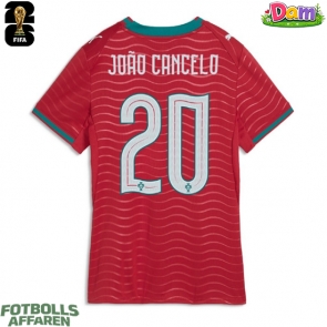 Portugal Joao Cancelo #20 Hemmatröja Kvinnor VM 2026 Kortärmad
